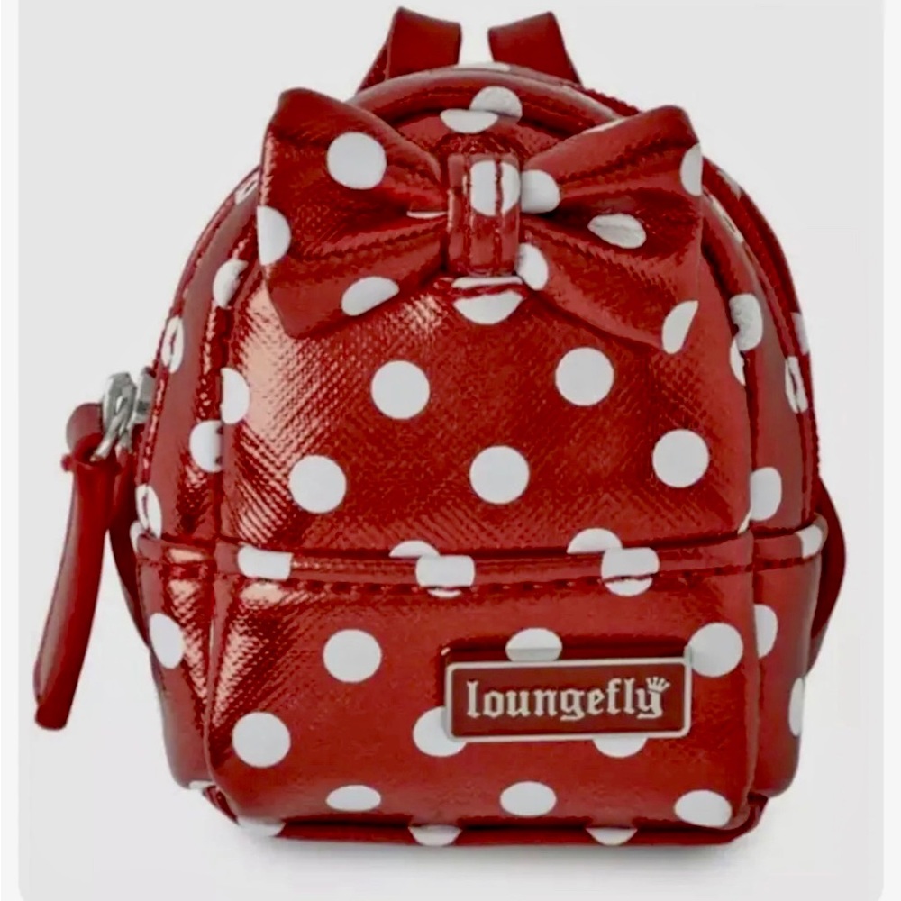 Loungefly, Minnie Bag Tiny Backpack. This is for Nuimos Plush.